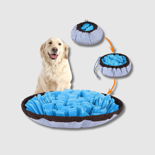 Adjustable Snuffle Foraging Mat – Interactive Dog Puzzle Toy for Stress Relief & Training