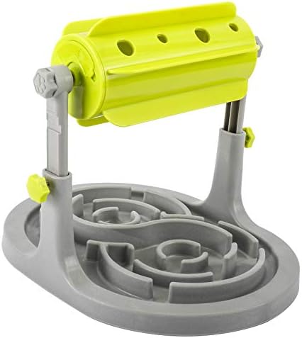 SmartTower™ Adjustable Puzzle Feeder – Interactive Treat Toy for Small & Medium Dogs