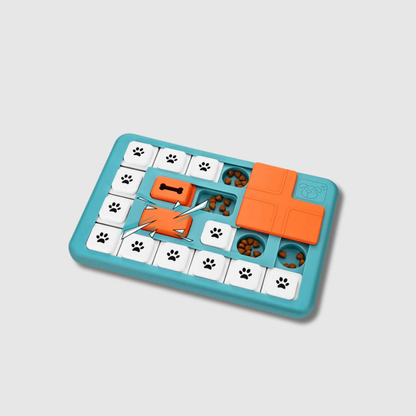 FOXMM Interactive Dog Puzzle Toy – Level 3 IQ Trainer with Squeak Design & Slow Feeder for Smart Dogs