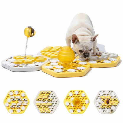 MEWOOFUN™ SmartFeast – Level 1 Puzzle Feeder for Small & Medium Dogs