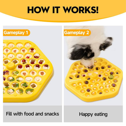 MEWOOFUN™ SmartFeast – Level 1 Puzzle Feeder for Small & Medium Dogs