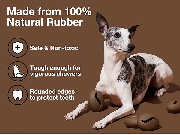 VETRESKA™ SnoopBall – Durable Treat & IQ Training Puzzle Toy for Small Dogs