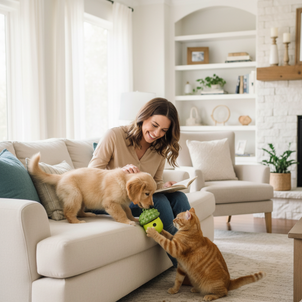 MITOCAPY Treat Dispensing Puzzle Toy – Interactive Silicone Enrichment Toy for Puppies & Small Dogs