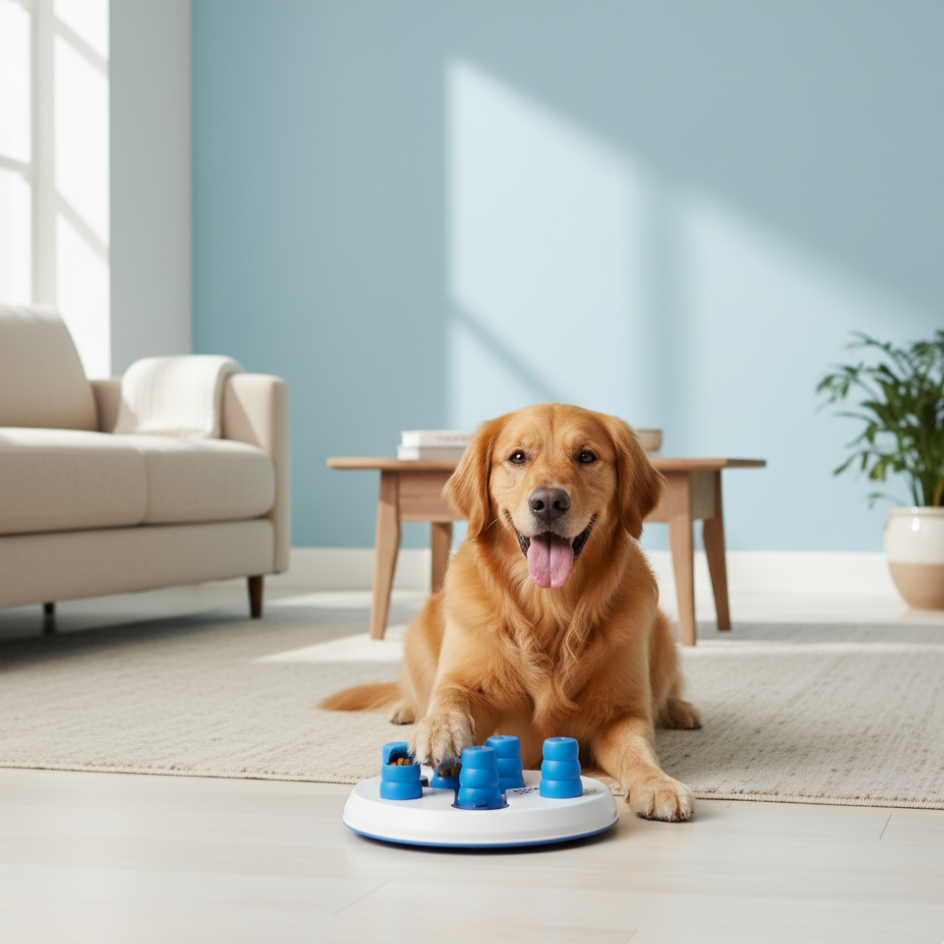 TRIXIE™ Slide & Fun Board – Level 1 Dog Puzzle Game for Small & Medium Dogs