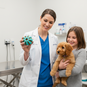 MDEHOPET 2-Pack Dog Treat Dispensing Balls – Durable Rubber Chew Toys for Teeth Cleaning, Training & Boredom Relief