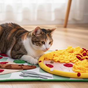 PawPicnic™ Snuffle Mat – Interactive Foraging & Slow-Feeding Mat for Dogs (Medium)