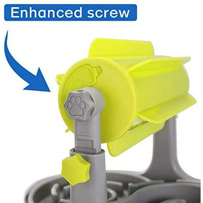 SmartTower™ Adjustable Puzzle Feeder – Interactive Treat Toy for Small & Medium Dogs